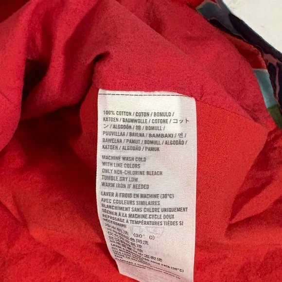 Vintage Y2K Hollister Size Small Coral Pink Floral Babydoll Mini Dress Preppy - Picture 6 of 6